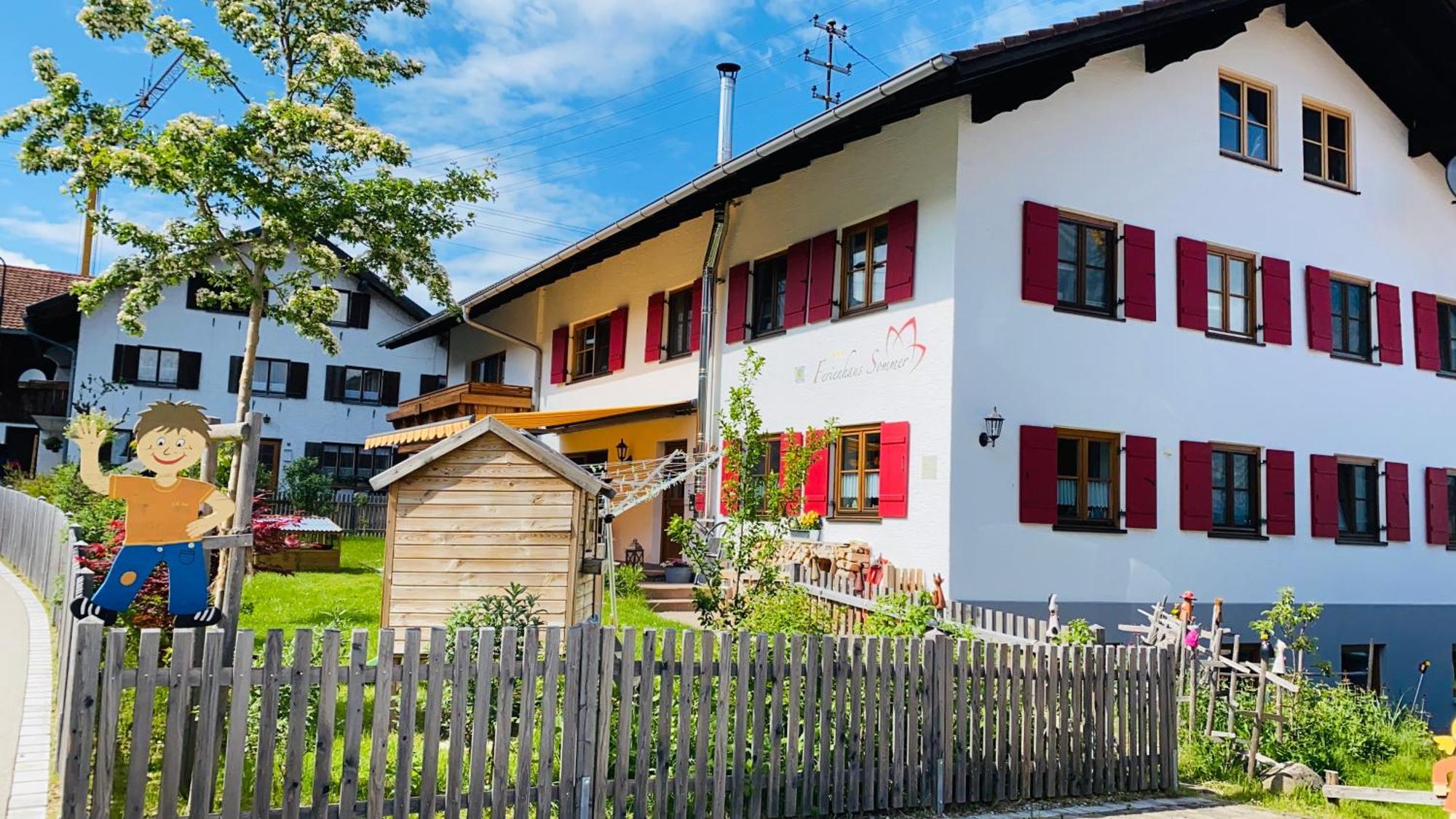 Ferienhaus Sommer Pfronten Exteriér fotografie