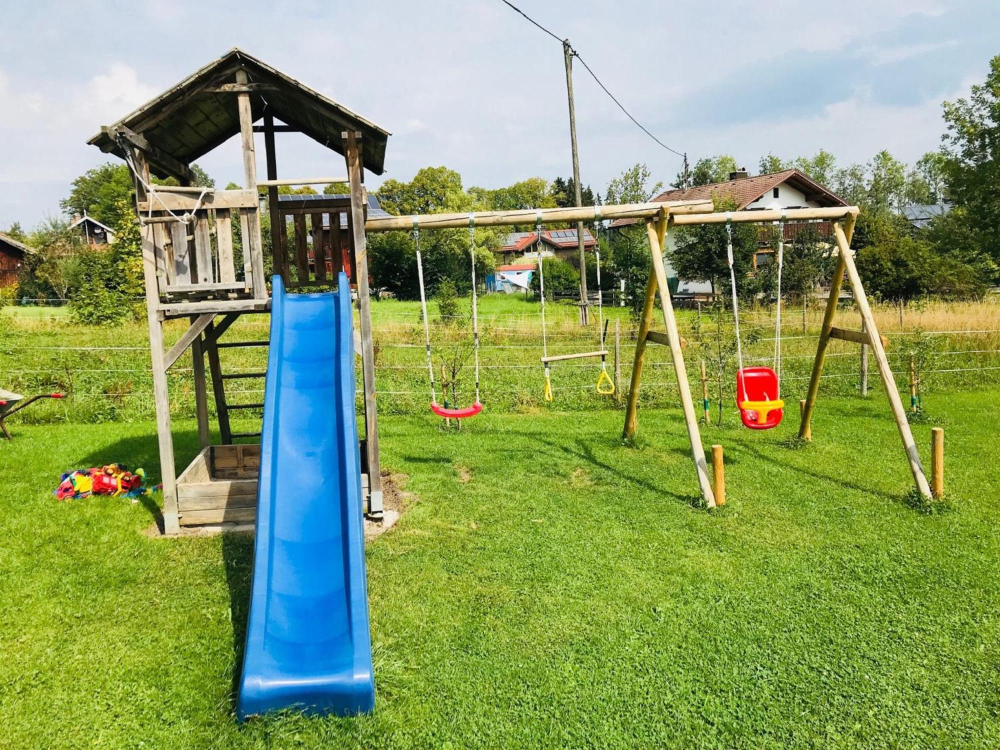 Ferienhaus Sommer Pfronten Exteriér fotografie